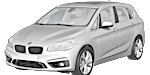 BMW F45 B1724 Fault Code